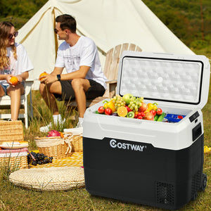 42 QT Portable Dual-Zone Car Refrigerator