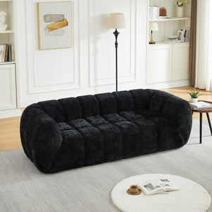 Modern Sofa With Piano Key Backrest