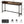 Console Table With Charging Station, Extra Long For Living Hallway - Brown / Black
