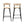 Boho Style Handwoven Paper Rope Counter Stools (Set of 2)