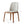 Modern Dining Chairs, Wooden Legs (Set of 2) - Gray