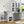 Computer Desk with Glass Door for Home Office or Study