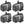 AAPW550 Active Aqua 550GPH Submersible Hydroponics Water Pump (4 Pack)