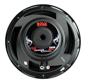 BOSS AUDIO Chaos CX122 12" 5600 Watt Car Power Subwoofer Sub Woofer PAIR - TRAPSKI
