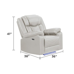 Challenger LED Power Recliner Set
