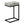 Accent Table, C - Shaped Contemporary Elegant Design