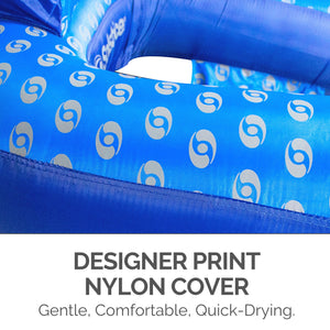 New Swimline 15120DC Swimming Pool Float Inflatable Designer Loop Fabric Lounger