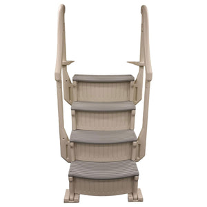 Confer Plastics Curved Pool Step & Hydrotools by Swimline 36"x36" Ladder Mat