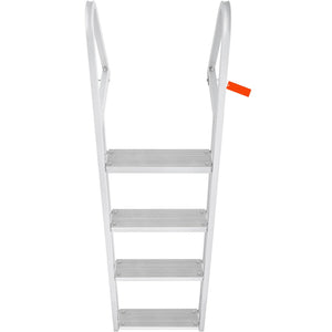 Dock Ladder, Removable 4 Steps, 350 lbs Load Capacity