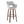 Mustang - Contemporary Fixed Height Barstool With Swivel & Round Footrest (Set of 2)
