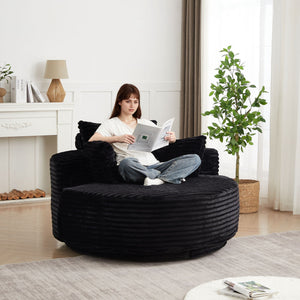 Swivel Chair With 360° Rotation For Living Room