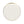 Nebula - Backless Round Upholstered Counter Stool With Burl - Ivory White