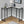 Corner Accent Console Table For Entryway, Unique L-Shaped Design