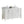 Freestanding Double Bathroom Vanity With Extra Black Handles - White