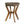 Yukon Contemporary Side Table with Lightweight Concrete Top and Acacia Wood Frame - Gray