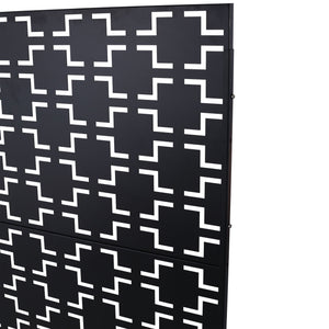 Outdoor & Indoor Metal Privacy Freestanding Decorative Screen