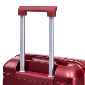 14"/20" 2-Piece ABS Spinner Wheel Luggage Set with Cosmetic Case