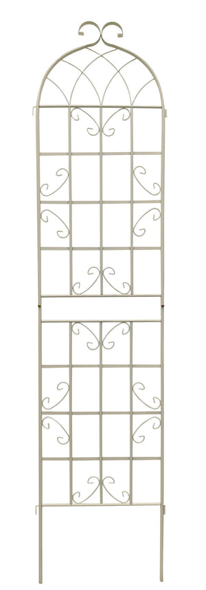 Metal Garden Rustproof Trellis For Climbing Plants Outdoor Flower Support