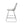 Yearning Iron Counter Stool With Water Resistant Cushion