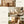 Set of 2 Rubber Wood Dining Chairs