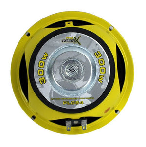 Pyle PLG64 6.5" 300 Watt Car Mid Bass/Midrange Subwoofers Sub Power Speakers (2) - TRAPSKI
