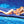 2 Swimline 9057 Swimming Pool Inflatable Fabric Covered Air Mattresses Oversized