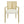 Mid Century Modern Arm Dining Chairs With Rattan Backrest