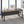 L-Shaped Executive Desk With Mobile File Cabinet, Large Home Office Workstation With Drawers And Shelves - Brown / Black