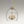 Zen Five Pendant Chain Hanging Light with Clear Glass - Satin