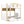 Twin Over Twin Bunk Bed With House Shaped Guardrails, Storage Shelves & Drawers - White / Natural