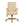 Dumont - Modern Farmhouse High Back Executive Home Office Chair - Neutral Cream Beige / Natural