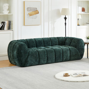 Modern Sofa With Piano Key Backrest