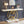 Console Table, Geometric Entryway Table For Living Hallway - White / Gold