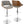 Fabrizzi - Mid Century Modern Adjustable Barstool With Swivel (Set of 2)