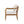 Acacia Wood Patio Furniture Club Chair Set of 2