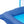 SwimWays Spring Float Pool Lounge Chair Recliner, Sun Canopy & Cup Holder, Blue