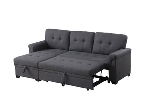 Lucca - Reversible Sleeper Sectional Sofa With Storage Chaise