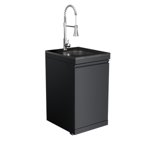 Sink Cabinet with Tap Stainless Steel Outdoor Kitchen Islands