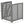3 Panel Outdoor Wooden Air Conditioner Fence