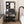 Vanity Table With Mirror, Adjustable LED Lights, Power Outlet, Hairdryer Holder & Stool