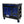 12 Layer Drawer Multi Purpose Tool Cart With Wheels And Iron Top - Black / Blue