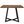 Square Dining Compact Kitchen Table - Brown / Black
