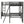 Twin Over Full Bunk Bed With Loft And Desk, L-Shaped Design For 3 Sleepers - Black