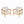 Terassi Outdoor Lounge Chair Set of 2 with Cushions - Beige / Light Teak