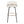 Jie - Fixed Height Contemporary Barstool With Swivel Round Footrest (Set of 2)