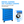 Rolling Metal Tool Chest with 5 Drawers, Blue