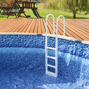 Main Access 200200 Easy Incline Above Ground In Pool Swimming Pool Ladder, White