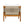 Outdoor Acacia Wood Club Chair with Diamond Rope Weave & Cushions, Teak Finish