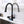 3 In 1 Kitchen Faucet With Press Type Glass Rinser, High Arc Pull Down Sprayer