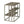 Padena 3-Piece Metal Frame Wood Living Room Coffee Table Set